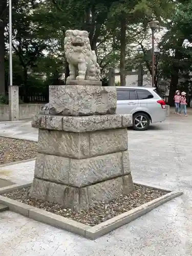 大泉氷川神社の狛犬