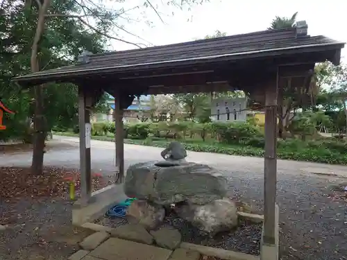 山田八幡神社の手水