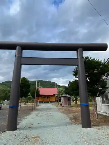 朝日神社の鳥居