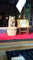 日光大室高龗神社の狛犬