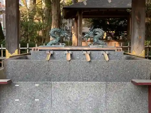 大國魂神社の手水舎