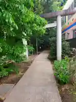 神明神社 (飯山満町)の鳥居