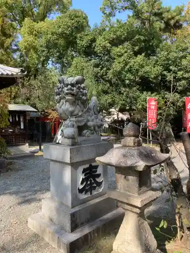 大津神社の狛犬