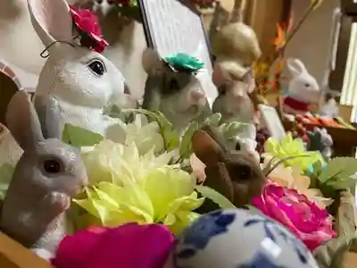 彌彦神社　(伊夜日子神社)の像