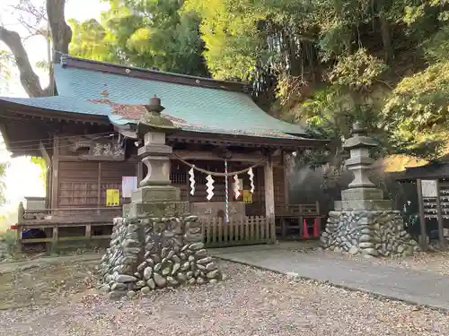 喜連川神社の本殿