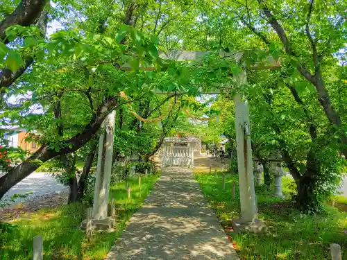 津嶋神社（萩原町西御堂）の鳥居