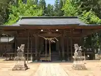 鮎貝八幡宮の本殿・本堂