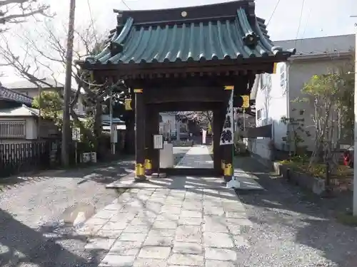 妙隆寺の山門