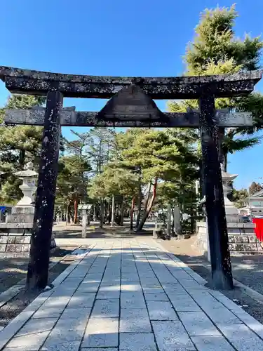 竹駒神社の鳥居