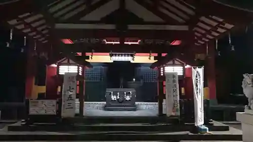 新橋浅間神社の本殿・本堂