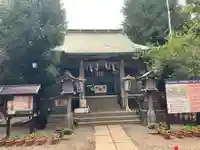 上目黒氷川神社の本殿・本堂