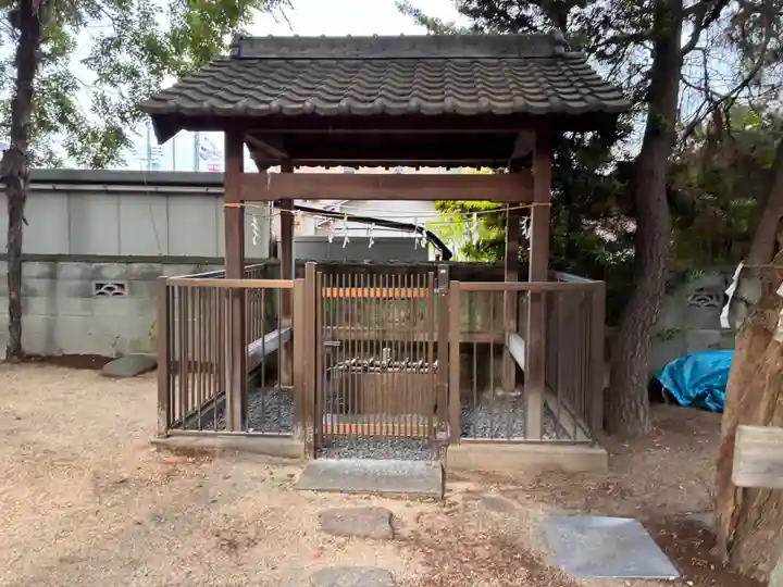 日吉神社の手水舎