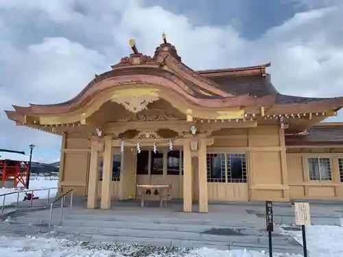 志賀理和氣神社の本殿