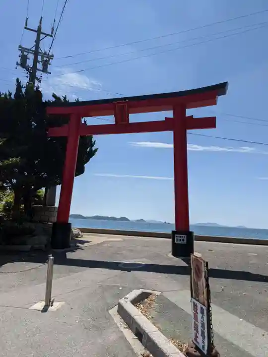 羽豆神社の鳥居