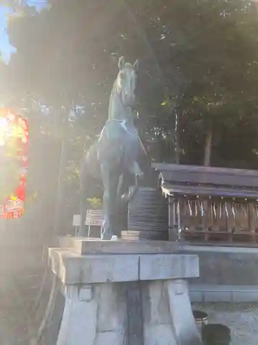 神前神社の狛犬