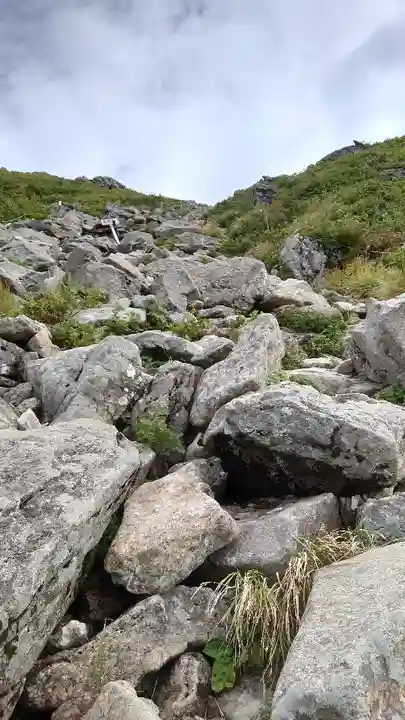 岩木山神社奥宮の周辺