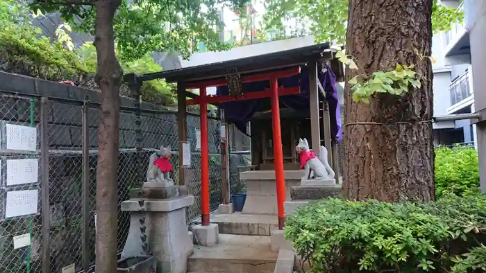 白菊稲荷神社の鳥居