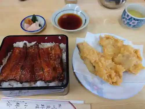 板倉雷電神社の食事