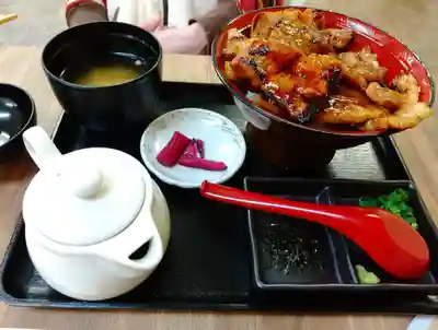 帯廣神社の食事