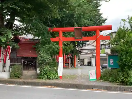 久下稲荷神社の鳥居