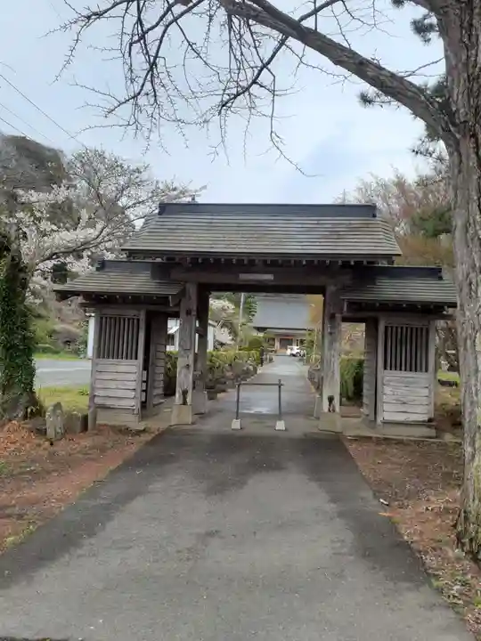 功岳寺の山門・神門