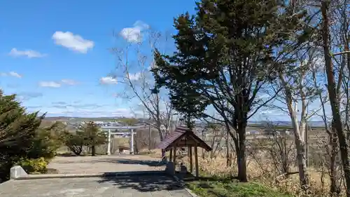 音別神社の景色