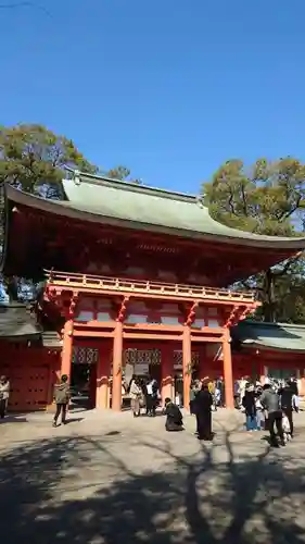 武蔵一宮氷川神社の山門・神門