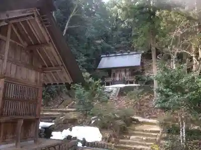 比婆山久米神社の本殿・本堂