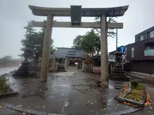 犀川神社の鳥居