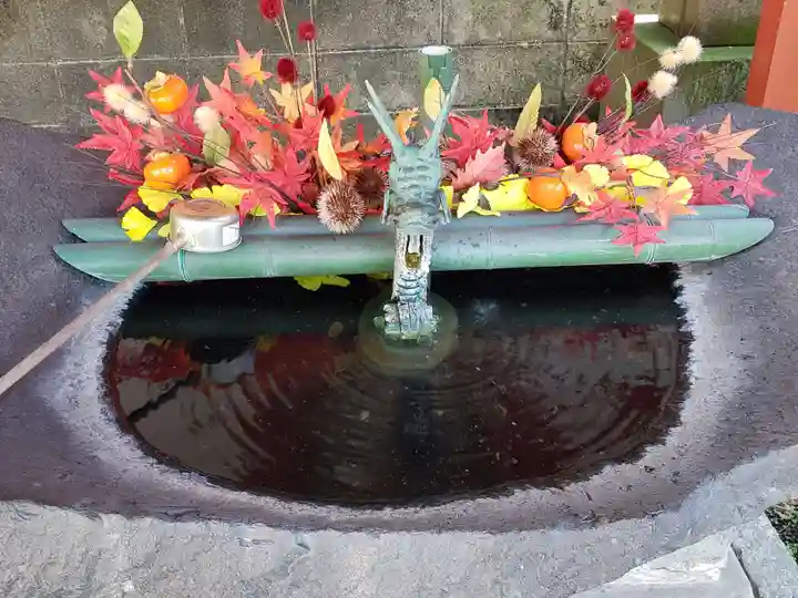 大牟田神社の手水舎