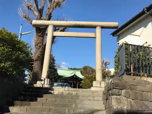 小日向神社の鳥居