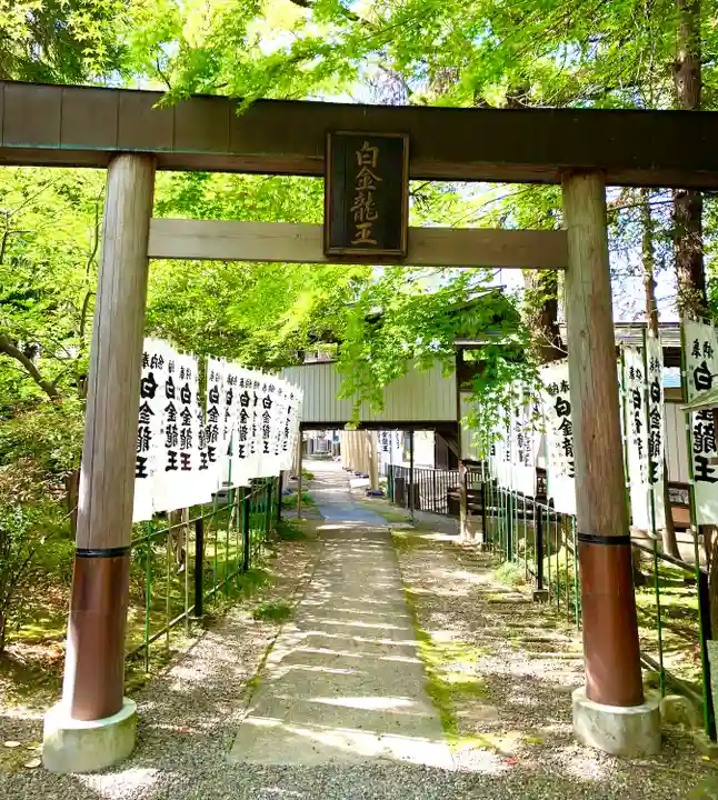 若宮神明社の鳥居
