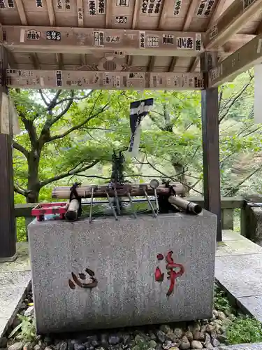 大山寺の手水舎