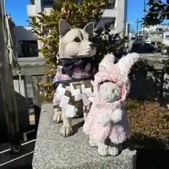 今泉八坂神社の狛犬