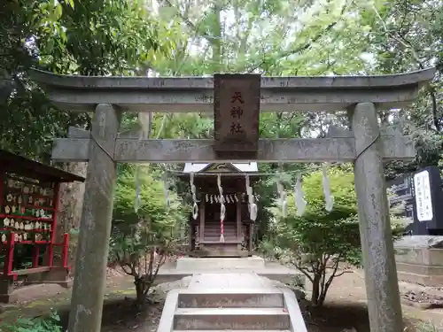 春日部八幡神社の鳥居