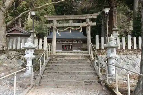 田口水分神社の鳥居