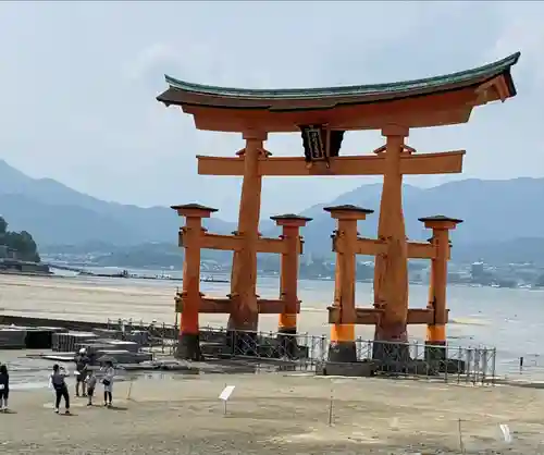 厳島神社の鳥居