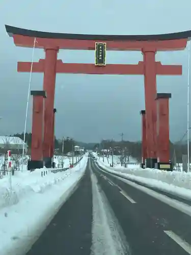 出羽神社(出羽三山神社)～三神合祭殿～の鳥居