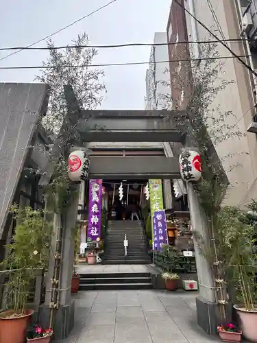 烏森神社の鳥居