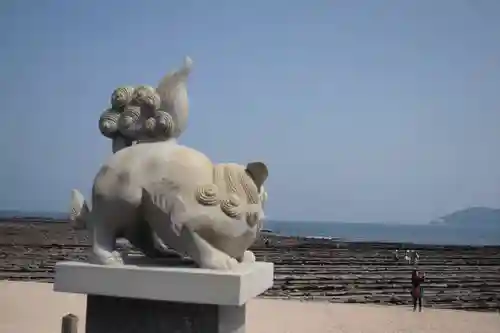 青島神社（青島神宮）の狛犬