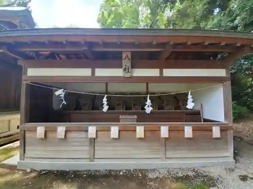 朝日森天満宮の末社・摂社