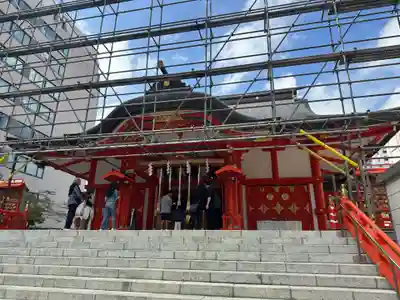 花園神社の本殿・本堂
