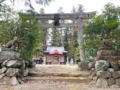 野巻椋神社の鳥居