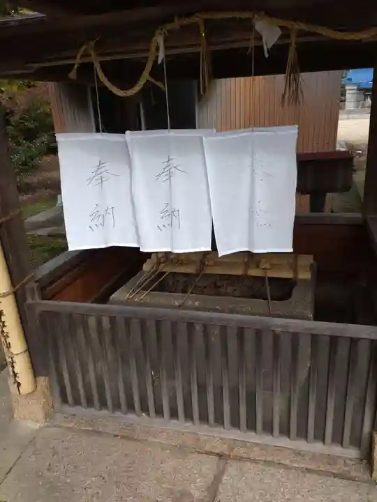 国主神社の手水舎