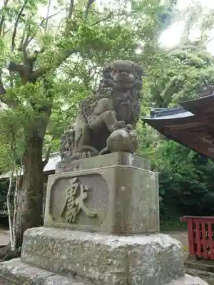 下立松原神社の狛犬