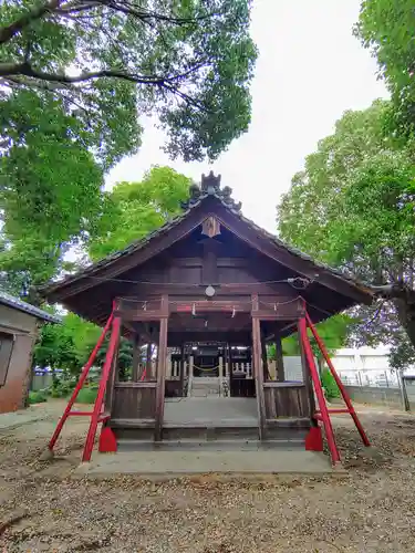 神明社（村合町）の本殿・本堂