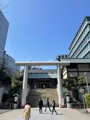 芝大神宮の鳥居