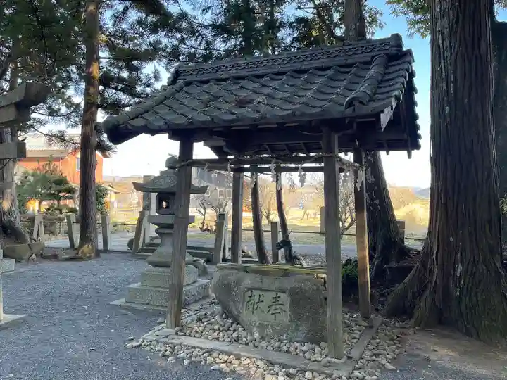 天満神社の手水舎