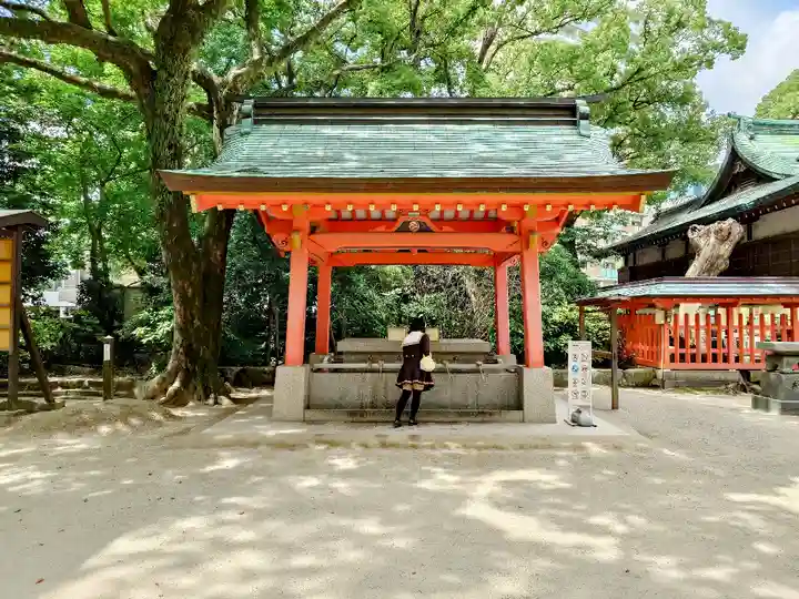 住吉神社の手水舎