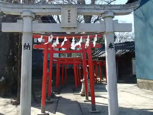 佐間天神社の鳥居